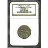 Image 1 : 1837 Feuchtwanger Three Cents MS63 NGC. HT-262, R.3. Rich copper-gray patina envelops the obverse. S