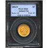 1856-D $5 MS61 PCGS. Winter 27-U. The 1856-D is another low mintage issue, and like its C-mint count