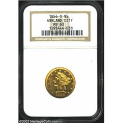 1856-O $5 MS60 NGC. The 1856-O is tied with the 1852-O for the lowest mintage among New Orleans Half