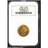 1857-C $5 MS64 NGC. Ex: Elrod. Winter 25-J. Formerly offered as lot 7759 in our 2000 FUN Signature S