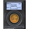 Image 1 : 1875-CC $10 XF40 PCGS. Winter 1-A, the only known dies (?). The attribution is correct, but we do no