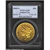 Image 1 : 1860-O $20 AU58 PCGS. From a paltry original mintage of 6,600 pieces comes this high Condition Censu