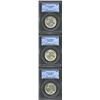 Image 1 : 1935/34 50C Boone MS64 PCGS, fully brilliant and attractive for the grade; and a 1935/34-D Boone MS6