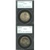 Image 1 : 1937 50C Boone MS65 PCGS, boldly struck and well preserved, this Gem is partially covered on each si