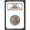 Image 1 : 1938-D 50C Boone MS67 NGC. This shimmering, frosty textured Superb Gem is free of even a single note