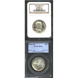 1922 50C Grant MS64 NGC, well struck with highly lustrous, lightly toned surfaces, and a few trivial