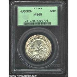 1935 50C Hudson MS65 PCGS. A shimmering Gem that, while presenting as brilliant, does show a few spl