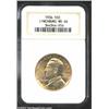 Image 1 : 1936 50C Lynchburg MS66 NGC. The exceptionally smooth surfaces are enhanced with a thin veil of soft