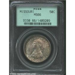 1921 50C Missouri MS66 PCGS. This coin was previously offered as lot 6275 in our January 1996 FUN Si