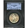 Image 1 : 1920 50C Pilgrim MS66 PCGS. Impressive cartwheel luster combines with beautifully preserved surfaces