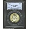 Image 1 : 1920 50C Pilgrim MS66 PCGS. In nearly flawless fashion, golden-orange toning rests gently about the.