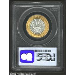 2000-W $10 Library of Congress MS69 PCGS. An essentially perfect example of this popular bi-metallic