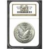1921 S$1 Morgan Dollar--Reverse Lamination--MS62 NGC. A visually impressive and important error, the