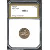 1857 1C Flying Eagle Cent MS65 PCI (MS64). This medium tan example is suitably lustrous for the Choi