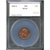 1926-S 1C Cent MS64 Red SEGS (MS64 Red and Brown). Mottled brown patina overlays the otherwise lustr