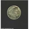 A 1913-S Type Two 'Hobo' Buffalo Nickel. The Indian has been re-engraved, and he now resembles a hob