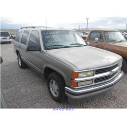 1999 - CHEVROLET TAHOE