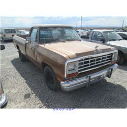 1986 - DODGE RAM