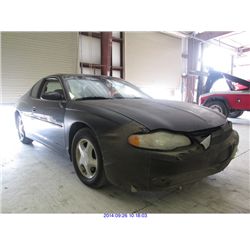 2002 - CHEVROLET MONTE CARLO // RESTORED SALVAGE