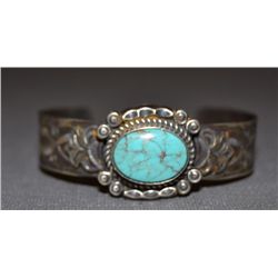 NAVAJO SILVER BRACELET