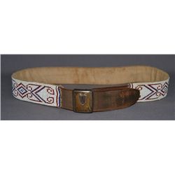 PLAINS INDIAN BEADED BELT