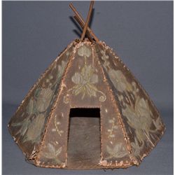 CHIPPEWA BIRCH BARK TEEPEE