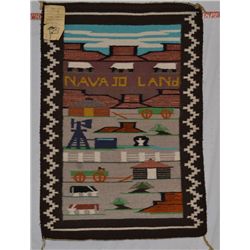 NAVAJO PICTORIAL TEXTILE