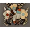 Image 2 : ZUNI SILVER SQUASH BLOSSOM NECKLACE