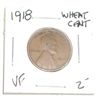 Image 1 : 1918 LINCOLN WHEAT CENT *NICE EARLY VERY FINE GRADE U.S. PENNY*!!
