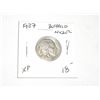 Image 1 : 1927 BUFFALO NICKEL RED BOOK VALUE $18.00+ *NICE EARLY EXTRA FINE GRADE*!! BUFFALO NICKEL CAME OUT O