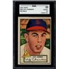 Image 1 : 1952 Topps #68 Cliff Chambers Red Back SGC 4.5 (55 Very