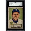 Image 1 : 1952 Topps #70 Al Zarilla Red Back SGC 2 (30 Good)