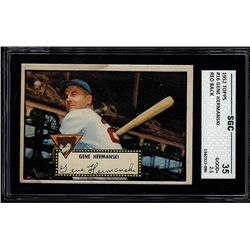 1952 Topps #16 Gene Hermanski SGC 2.5 (35 Good+)
