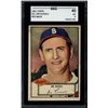 Image 1 : 1952 Topps #51 Jim Russell Red Back SGC 3 (40 Very
