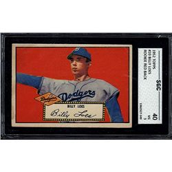 1952 Topps #20 Billy Loes SGC 3 (40 Very Good)