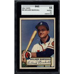 1952 #96 Willard Marshall SGC 4.5 (55 Very