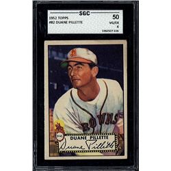 1952 Topps #82 Duane Pillette SGC 4 (50 Very