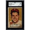 Image 1 : 1952 Topps #59 Robin Roberts Red Back SGC 2 (30 Good)