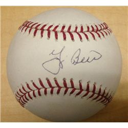 Yogi Berra Single Signed Baseball Certed By JSA