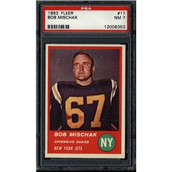 Lot of 11 1963 Fleer Football Cards All PSA