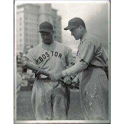 Jimmie Foxx and Joe Cronin Signed Photograph JSA