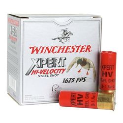 Win WEX123M3 Expert Hi-Velocity 12ga 2.75" 1-1/8 oz 3 Shot 125 Rounds Case UPC # 20892020306