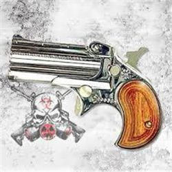 COBRA ENT DERR 32ACP CHROME WOOD- UPC Code: 832716001084