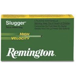 Rem SPHV12RS Slugger HV Slugs 12 ga 2.75" 7/8 Slug Shot 250 Rounds-  UPC # 047700327204