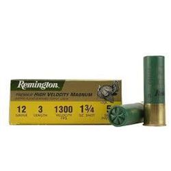 Rem PHV12M5 Premier HV Mag Turkey 12 ga 3" 1-3/4 oz 5 Shot 100 Rounds- UPC # 047700315409