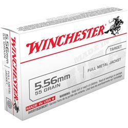Winchester Ammo Q3131 223 Remington/5.56 NATO FMJ 55GR - 1000 Rounds - UPC # 020892201880