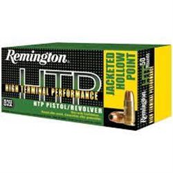Rem HTP 380ACP 88GR Jacketed Hollow Point 500 Rounds- UPC # 047700421407