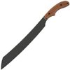 Image 1 : Adventure Parangatang, Brown Zytel Handle,Black Plain,Sheath-UPC Code: 617717256035