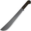 Image 1 : Bushcraft Machete, Walnut Wood Handle, Plain, Nylon Sheath- UPC Code: 071721065203