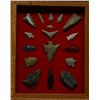 Image 1 : Arrowheads, framed